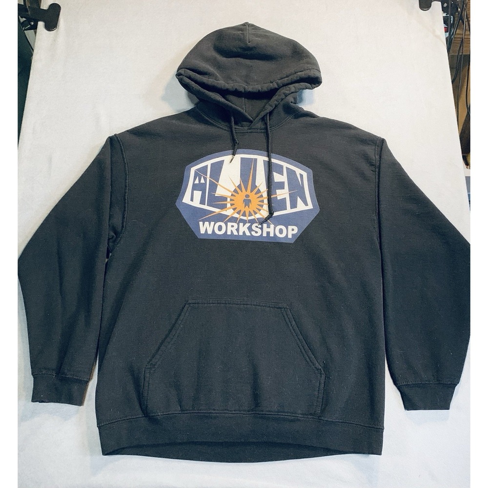 Alien Workshop Skateboard Mens Hoodie Skate Black Sz M\L Y2k Vintage
